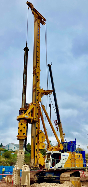 Bauer Technologies - Awarded A465 Piling Contract